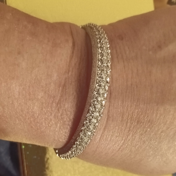 Dior Hinged Gold tone Bracelet - Picture 2 of 12